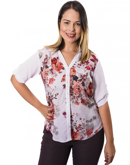 blusas combinadas con estampados
